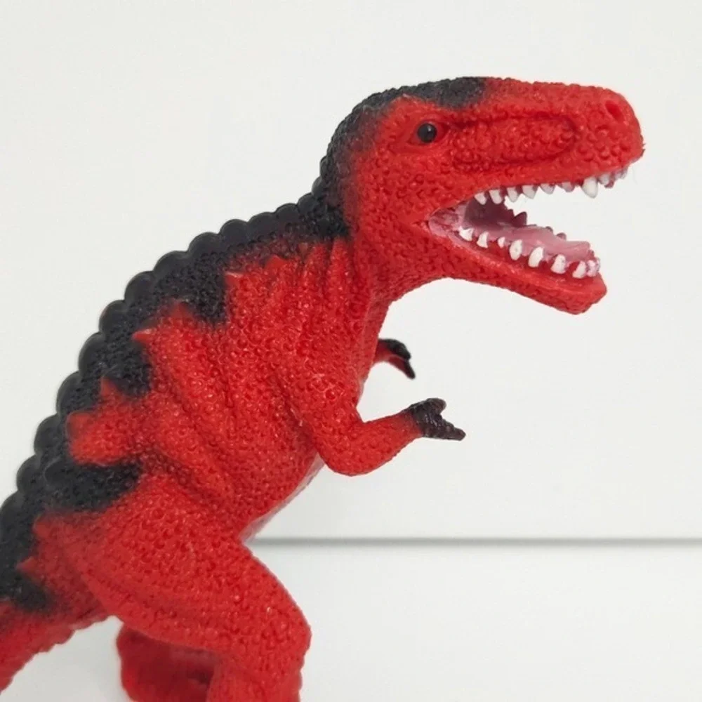 Set of‎ 3 Dinosaur Action Figures- T-Rex & Velociraptor Toy Major Trading Co
